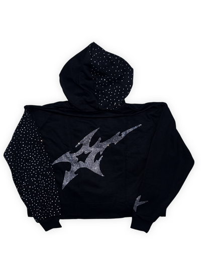 RHINESTONE HOODIE
