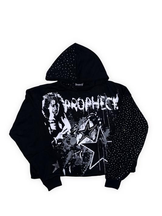 RHINESTONE HOODIE